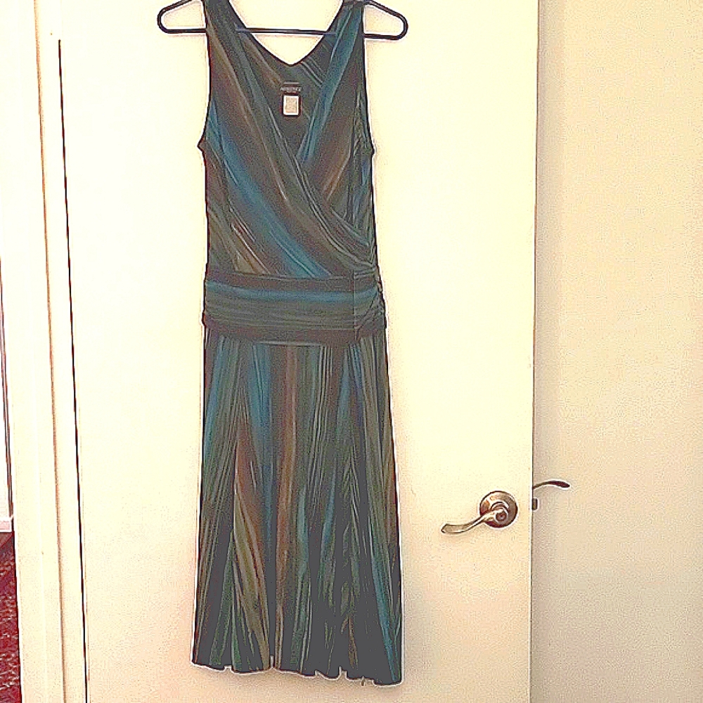 Vintage Alyn Paige Flowy Midi Dress